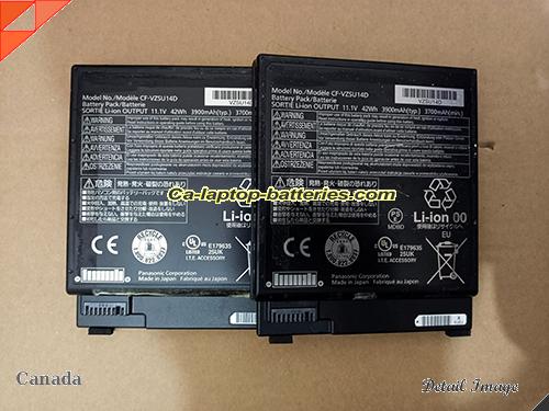 Genuine PANASONIC CF-VZSU25 Battery For laptop 3900mAh, 42Wh , 11.1V, Black , Li-Polymer