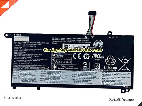 Genuine LENOVO ThinkBook 15 G2 ITL 20VE00CNPE Battery For laptop 3907mAh, 45Wh , 11.52V, Black , Li-ion