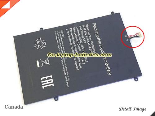 Genuine JUMPER PSB141C01BFH_WH_CIS Battery For laptop 8000mAh, 30.4Wh , 3.8V, Black , Li-Polymer