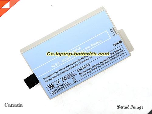 PHILIPS MP20 ECG Monitor Replacement Battery 65Wh 10.8V Gray Li-ion