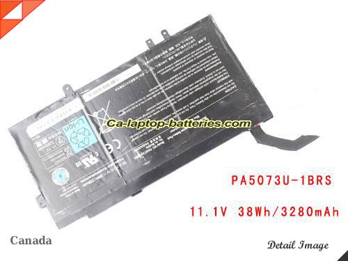 Genuine TOSHIBA U920 Battery For laptop 3280mAh, 38Wh , 11.1V, Black , Li-Polymer
