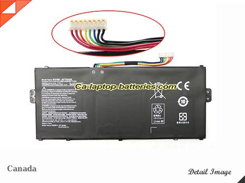 Genuine ACER Chromebook Spin 11 CP311-1HN-C2DV Battery For laptop 3482mAh, 40.22Wh , 11.55V, Black , Li-Polymer