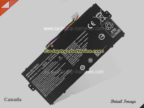 ACER Chromebook Spin 11 CP311-1HN-C2DV Replacement Battery 3490mAh, 36Wh 10.8V Black Li-ion ACER Chromebook Spin 11 CP311-1HN-C2DV Replacement Battery 3490mAh, 36Wh 10.8V Black Li-ion
