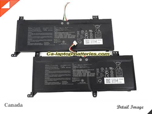 Genuine ASUS Vivobook S412DA-EK058T Battery For laptop 4850mAh, 37Wh , 7.7V, Black , Li-ion
