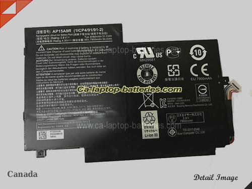 Genuine ACER SW3-013-1896 Battery For laptop 8180mAh, 31Wh , 3.8V,  , Li-ion