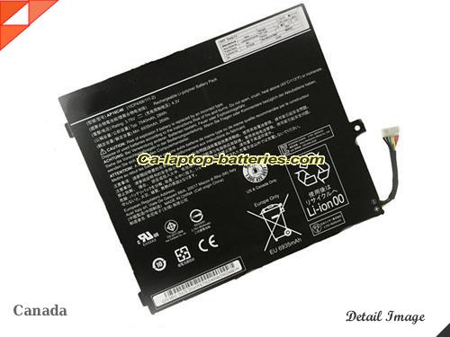 Genuine ACER Interruptor SW5-017-17BU Battery For laptop 7540mAh, 28Wh , 3.75V, Black , Li-ion