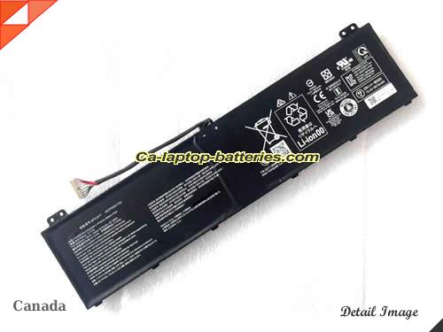 Genuine ACER Nitro 5 AN517-55-72VY Battery For laptop 5845mAh, 90Wh , 15.4V, Black , Li-ion