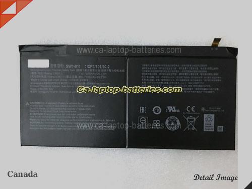 ACER Aspire One 10 S1003-15RV Replacement Battery 7900mAh, 30Wh 3.8V Black Li-Polymer ACER Aspire One 10 S1003-15RV Replacement Battery 7900mAh, 30Wh 3.8V Black Li-Polymer