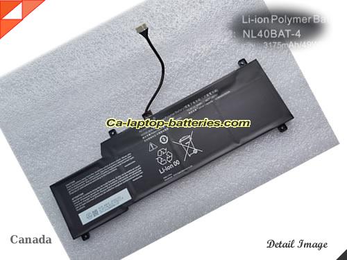 Genuine MACHENIKE Machcreator-A Battery For laptop 3230mAh, 50Wh , 15.2V, Black , Li-Polymer