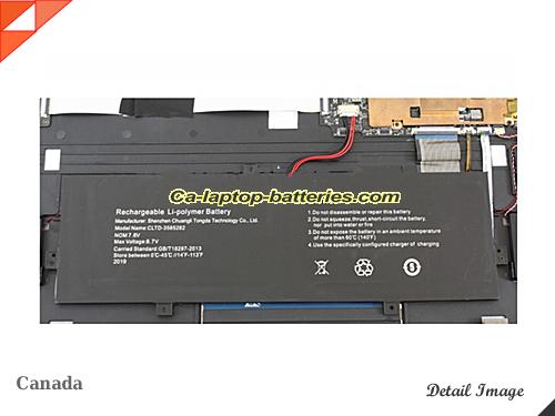 Genuine CHUWI LapBook Plus Battery For laptop 4736mAh, 36Wh , 7.6V, Black , Li-Polymer