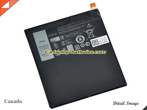 Genuine DELL Venue 8 Pro Battery For laptop 16Wh, 3.7V, Black , Li-Polymer