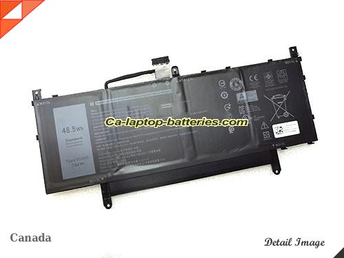 Genuine DELL Latitude 15 9520 G2V13 Battery For laptop 6053mAh, 48.5Wh , 7.6V, Black , Li-Polymer
