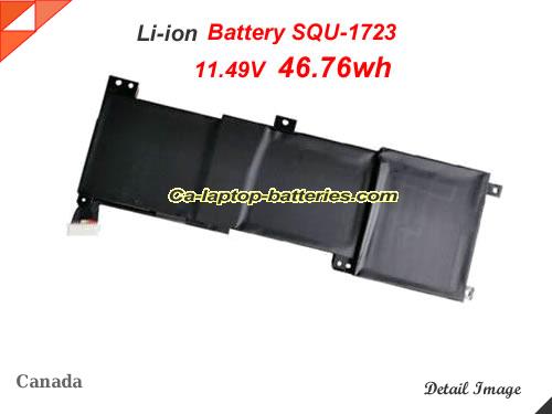 Genuine AORUS 15-XA Battery For laptop 4070mAh, 46.76Wh , 11.49V, Black , Li-Polymer