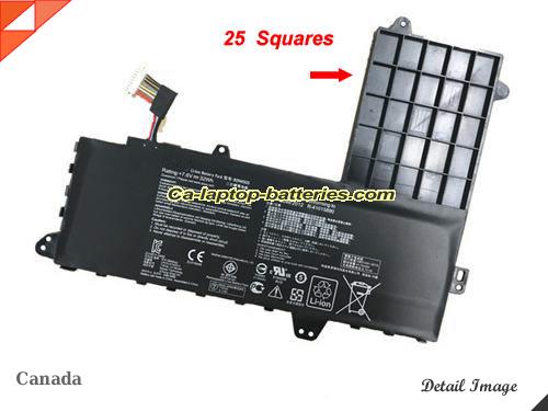 Genuine ASUS Vivobook E502NA-GO022T Battery For laptop 4110mAh, 32Wh , 7.6V, Black , Li-ion