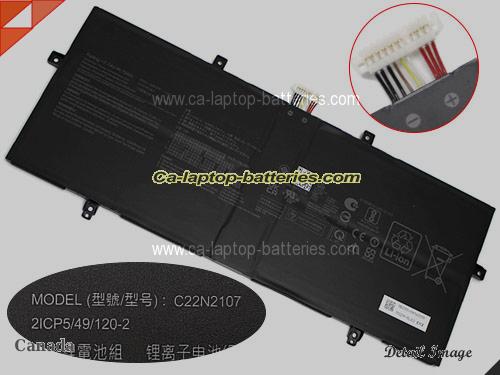 Genuine ASUS Asus ZenBook 14 OLED UX3402 Battery For laptop 9690mAh, 75Wh , 7.74V, Black , Li-Polymer