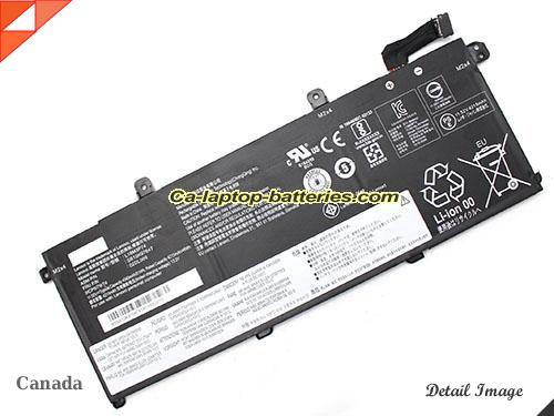 Genuine LENOVO ThinkPad T14 Gen 2-20W0000DSC Battery For laptop 4345mAh, 51Wh , 11.52V, Black , Li-Polymer