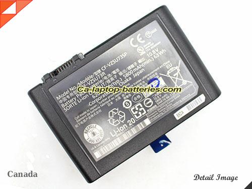 Genuine PANASONIC CF-D1AVBBYDA Battery For laptop 5800mAh, 63Wh , 10.8V, Black , Li-ion