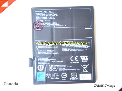 GETAC J06 Battery 4630mAh, 70.37Wh  15.2V Black Li-Polymer