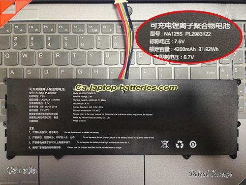 Genuine MAIBENBEN Xiaomai X228 Battery For laptop 4200mAh, 31.92Wh , 7.6V, Black , Li-Polymer