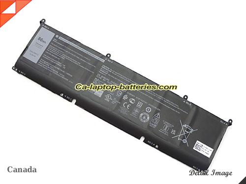DELL XPS 15 9500-DXPS159500FI7161TNWP Replacement Battery 7167mAh, 86Wh  11.4V Black Li-Polymer