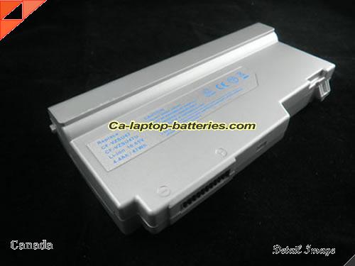 PANASONIC Toughbook W5 Replacement Battery 4400mAh 10.65V Silver Li-ion