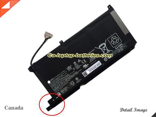 Genuine HP Pavilion Gaming 15-DK0036NU Battery For laptop 4323mAh, 52.5Wh , 11.55V, Black , Li-Polymer