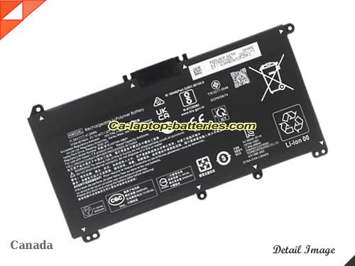 Genuine HP 255 G8 2W1D9EA Battery For laptop 3440mAh, 41.04Wh , 11.34V, Black , Li-Polymer