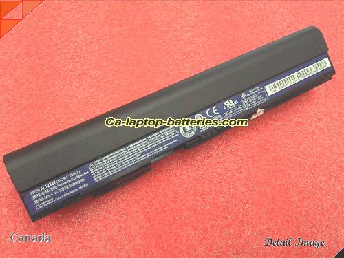 ACER Aspire One 756-847BCss Replacement Battery 4400mAh 11.1V Black Li-ion