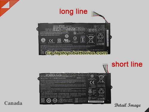 ACER AC720-2832 Chromebook Replacement Battery 3920mAh, 45Wh  11.4V Black Li-ion