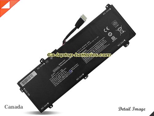 Genuine HP ZBook Studio G3(T6E14UT) Battery For laptop 3930mAh, 64Wh , 15.2V, Black , Li-ion