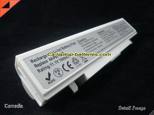 SAMSUNG R610-Aura P8400 Deon R610-Aura P8400 Dori Replacement Battery 7800mAh 11.1V White Li-ion