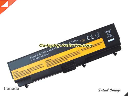 LENOVO ThinkPad SL510 Series Replacement Battery 4400mAh 10.8V Black Li-ion