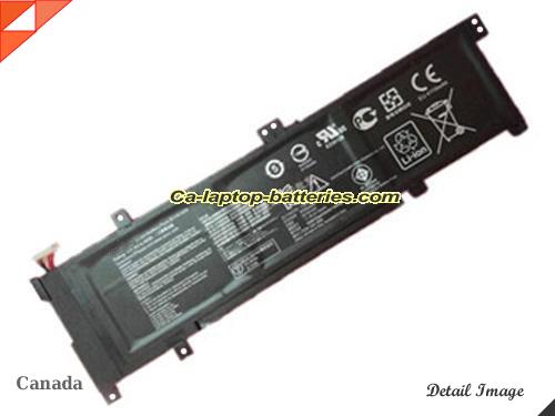 Genuine ASUS VivoBook K501LB-DM096D Battery For laptop 4110mAh, 48Wh , 11.4V, Black , Li-ion
