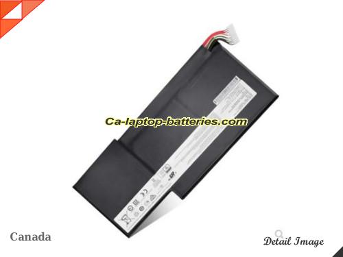 MSI GS73 8RE-042 Stealth Replacement Battery 5700mAh 11.4V Black Li-ion