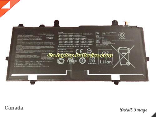 Genuine ASUS VivoBook Flip 14 TP401CA-EC077T Battery For laptop 5065mAh, 39Wh , 7.7V, Black , Li-Polymer