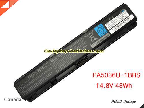 Genuine TOSHIBA Qosmio X70-AT01S Battery For laptop 48Wh, 14.8V, Black , Li-ion