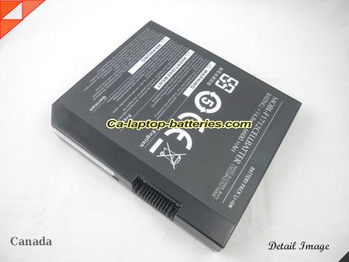 Genuine DELL Alienware M17x Battery For laptop 6600mAh, 14.8V, Black , Li-ion