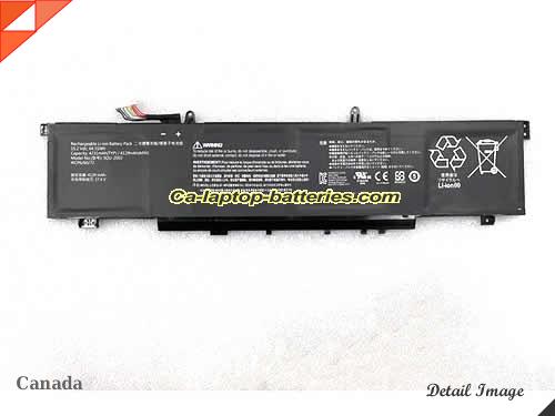 Genuine THUNDEROBOT Zero 2021 Battery For laptop 4231mAh, 64.31Wh , 15.2V, Black , Li-Polymer