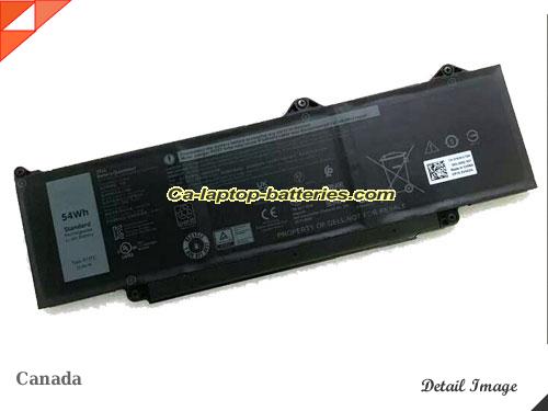 Genuine DELL Latitude 5340 2-in-1 Battery For laptop 4623mAh, 54Wh , 11.4V, Black , Li-Polymer