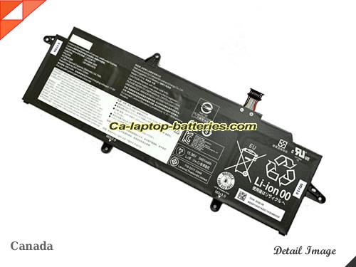 Genuine LENOVO ThinkPad X13 Gen 2(Intel)-20WL002HAU Battery For laptop 3564mAh, 54.7Wh , 15.36V, Black , Li-Polymer