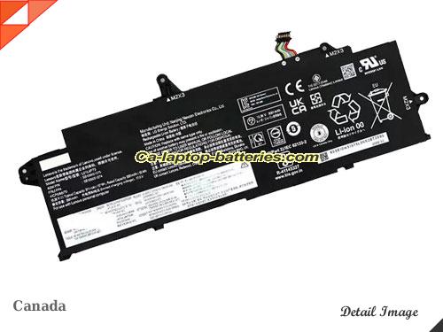 Genuine LENOVO ThinkPad T14s Gen 3(Intel)21BR00FTUE Battery For laptop 3711mAh, 57Wh , 15.36V, Black , Li-Polymer