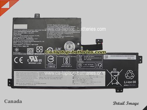 Genuine LENOVO 300e Chromebook 2nd Gen AST 82CE0002EL Battery For laptop 4123mAh, 47.6Wh , 11.55V, Black , Li-Polymer