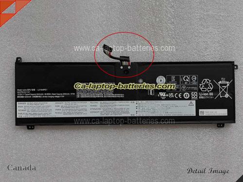 Genuine LENOVO Legion S7 16IAH7 82TF005RMZ Battery For laptop 6443mAh, 99.99Wh , 15.52V, Black , Li-Polymer