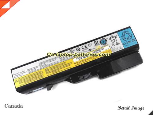 Genuine LENOVO IdeaPad G560 0679 Battery For laptop 4400mAh, 48Wh , 10.8V, Black , Li-ion