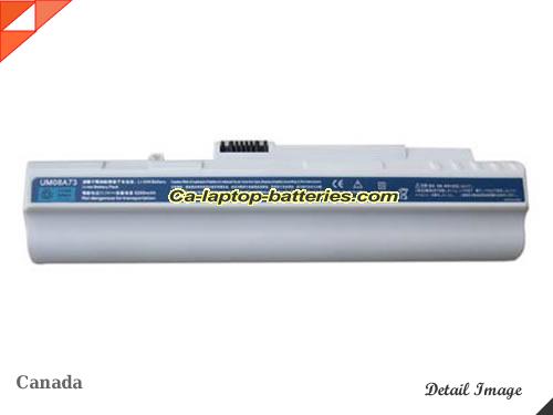 ACER Aspire One A150-Bpdom Replacement Battery 6600mAh 11.1V White Li-ion