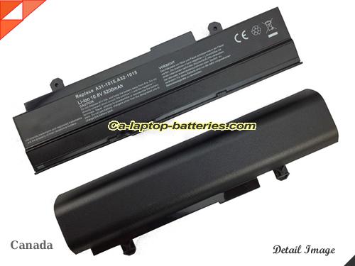 ASUS Eee PC 1015PD Replacement Battery 5200mAh 10.8V Black Li-ion