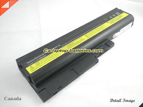 IBM ThinkPad T61p Series (14.1 inch or 15.4 inch screen) Replacement Battery 5200mAh 10.8V Black Li-ion