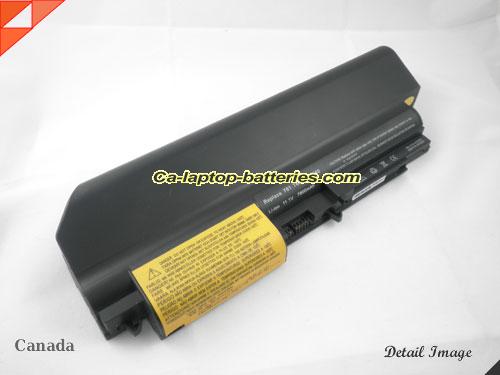 IBM ThinkPad T61p Series(14.1 inch widescreen) Replacement Battery 7800mAh 10.8V Black Li-ion