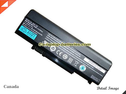 GATEWAY M-1400 Replacement Battery 7200mAh, 81Wh  11.1V Black Li-ion