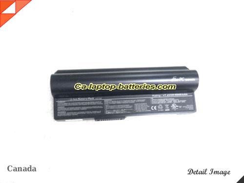 ASUS Eee PC 901-BK002X Replacement Battery 6600mAh 7.4V Black Li-ion